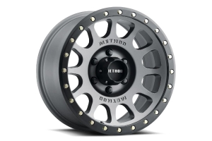 Method Race Wheels 305 NV Series Wheel 20x9 8x6.5 18mm Offset Titanium Matte Black Lip