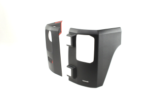 Bushwacker Trail Armor Rear Corners Matte Black - JK 2dr