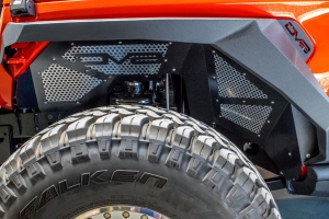 DV8 Offroad Front Inner Fenders, Black - JT/JL