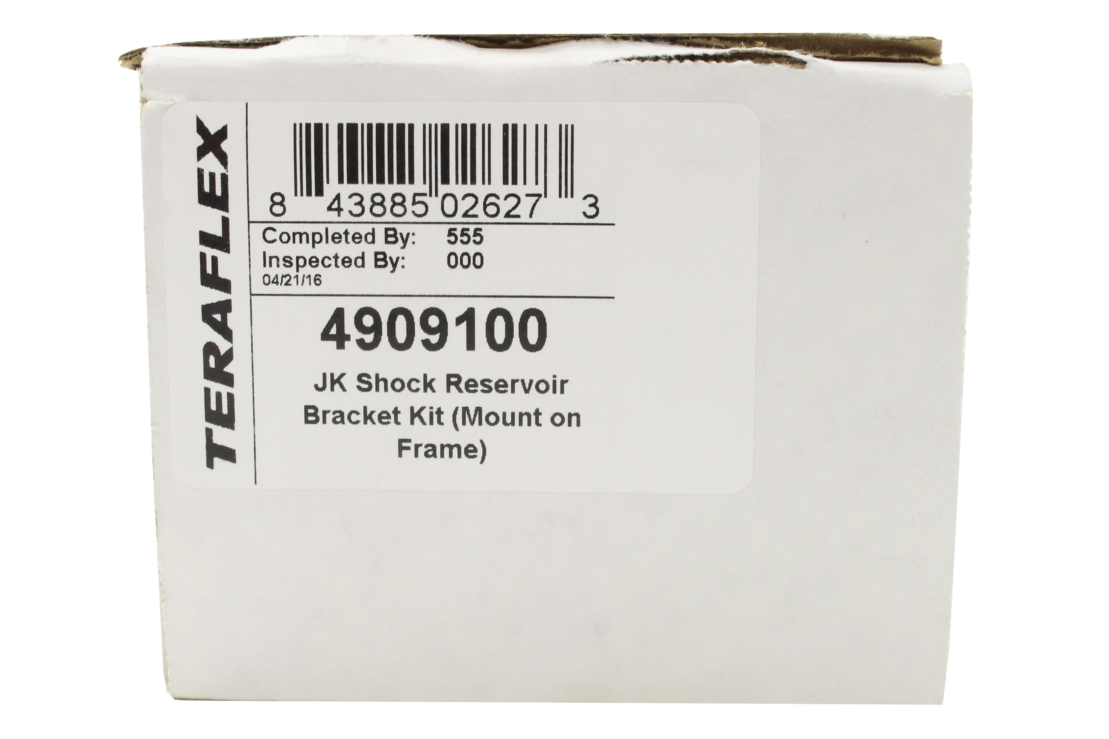 Teraflex Remote Reservoir Front Shock Mounting Bracket Kit - JK