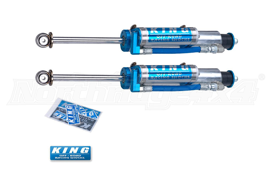 King Shocks 25 Performance Series Front Shocks wPiggyback Reservoir