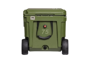 Roam Rolling Rugged Cooler, 75qt - OD Green