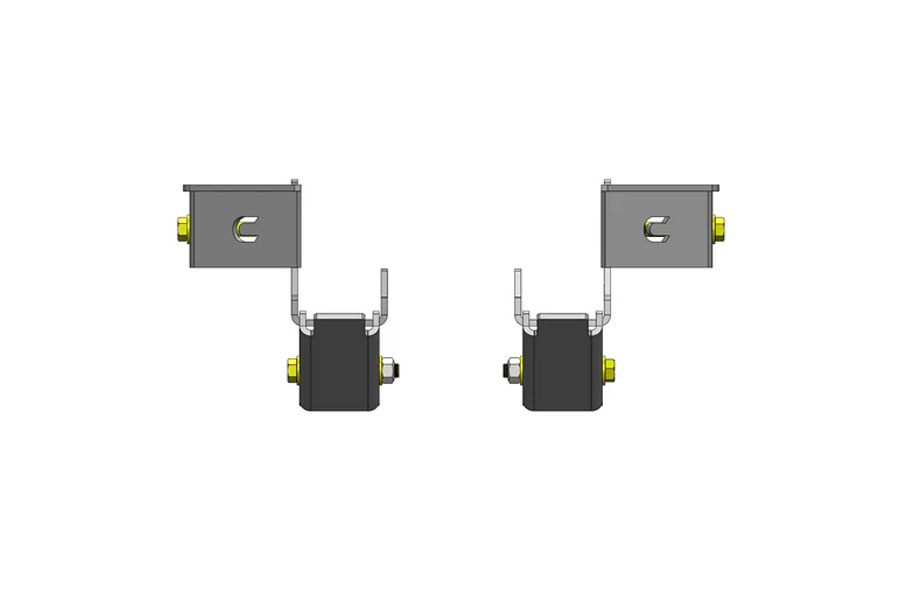 Clayton Off Road Rear Long Arm Frame Brackets - JL