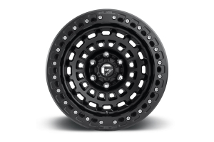 Fuel Offroad Zephyr Beadlock D101 Wheel 17x9 5x5 15mm Offset Matte Black - JT/JL/JK