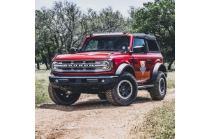 Rigid Industries Roof Line Light Kit w/ SR Spot/Flood Combo Bar - Ford Bronco