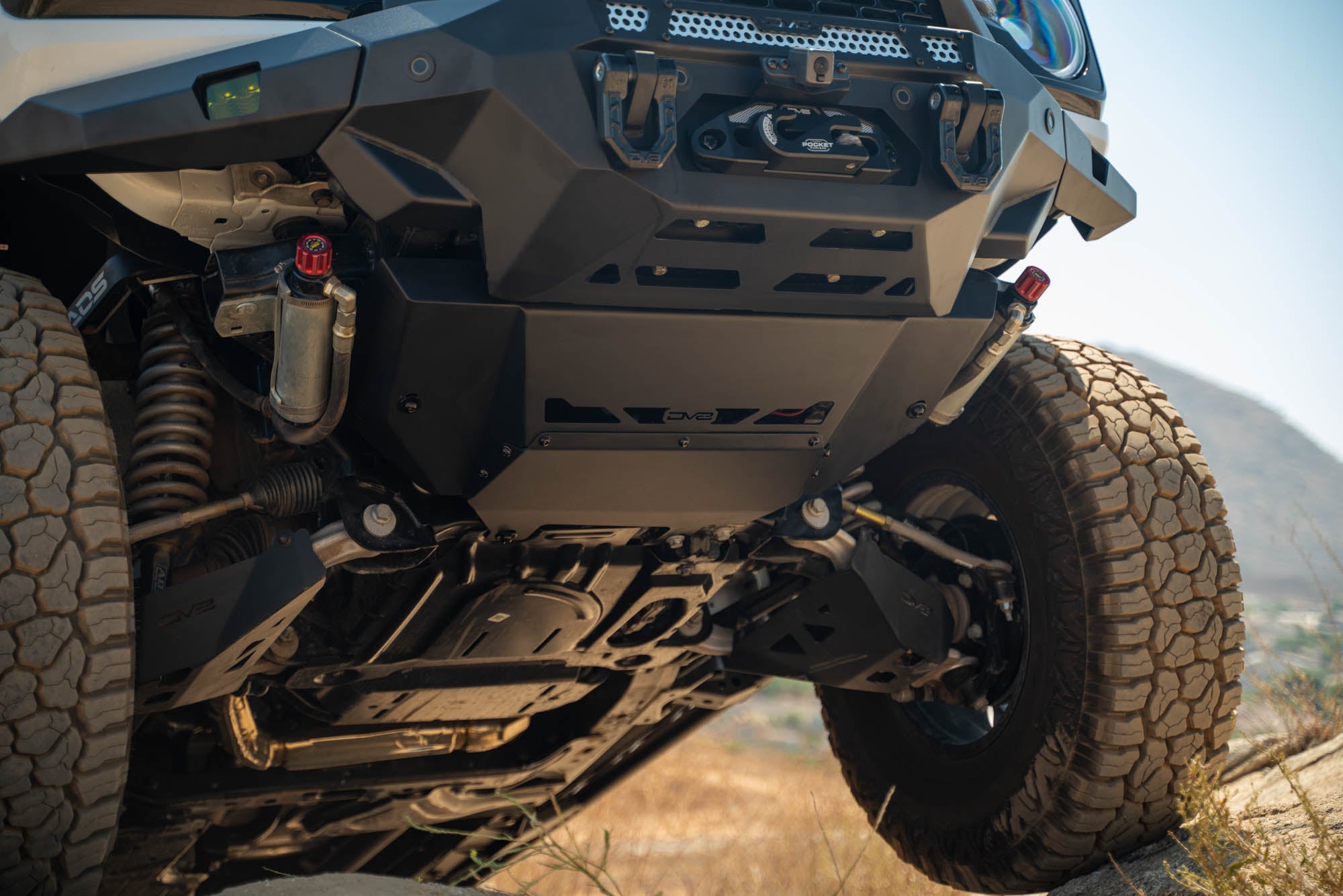 DV8 Offroad Low Pro Skid Plate - Bronco 2021+