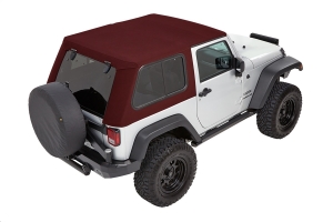 Bestop Trektop Pro Hybrid Soft Top, Red - JK 2dr