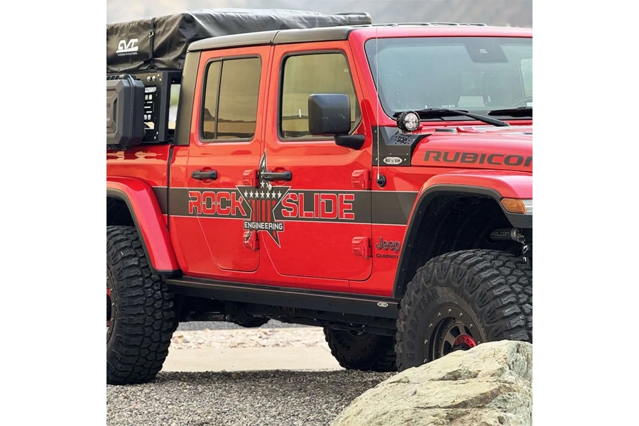 Rock-Slide Engineering Deluxe Rock Rails - Black - JT