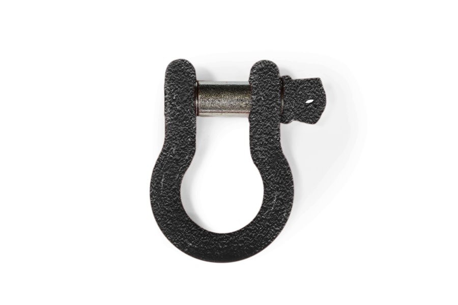 Steinjager 3/4in D-Ring Shackle - Texturized Black   - JT