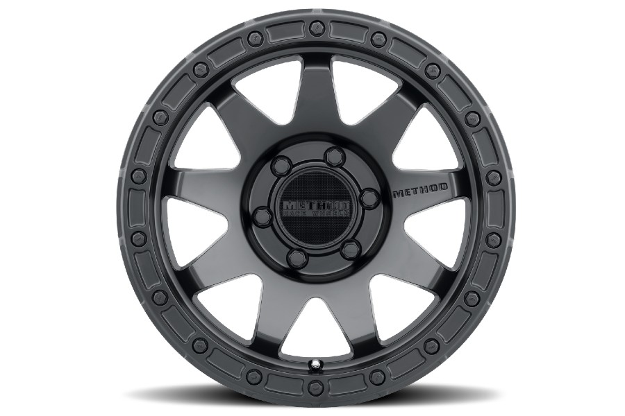 Method Race Wheels 317 Series 18x9 6x5.5 3mm Offset Wheel, Matte Black - Bronco 2021+