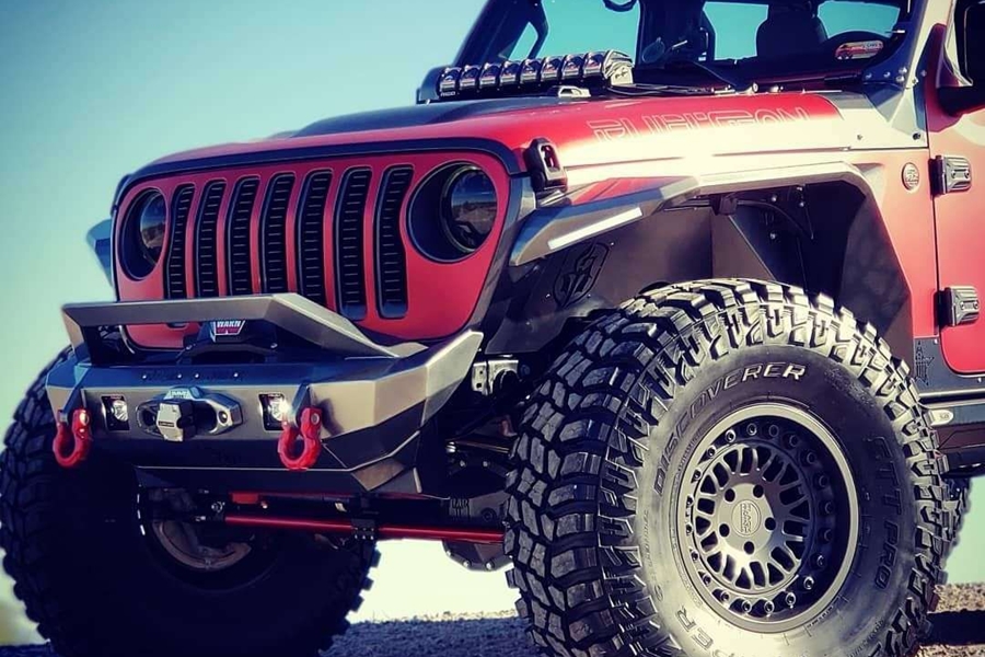 Road Armor Stealth Front Fender Liner - Raw - JT/JL