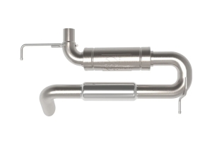 RockJock AFE Axle-Back Exhaust System - Bronco 2021+