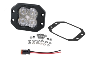 Diode Dynamics SS3 Sport Flush Mount LED Pod, ABL White - SAE Fog