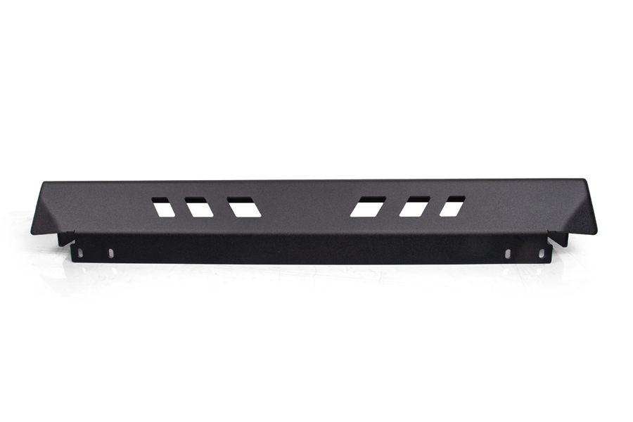 Crawltek Pyro Lower Front Bumper Skid Plate - Black - JK 