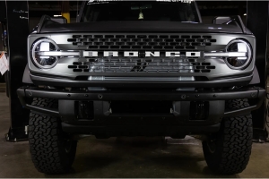 Mishimoto High Mount Intercooler Kit - Black - Bronco 2021+ 2.3L