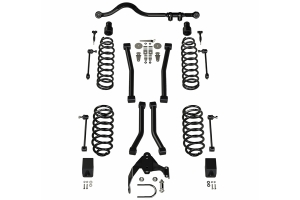 Teraflex 3in Lift Suspension System 4 Flexarms System w Track Bar - JK 2dr