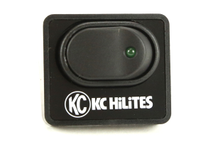 KC HiLites Round LZR LED Light Pack System Black 4in