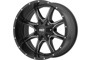 Moto Metal Wheels MO970 Series Wheel, Satin Black 20x10 5x5/5x5.5 - CJ/JK/JL/JT