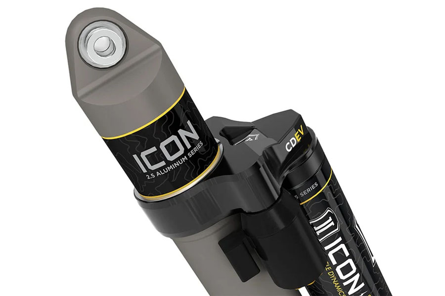 Icon Vehicle Dynamics V.S. 2.5 Aluminum Series Rear Shocks 1.5 - 2020-23 JT 3.6L