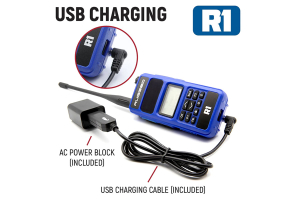 Rugged Radios R1 Business Band Handheld Radio - Digital/Analog