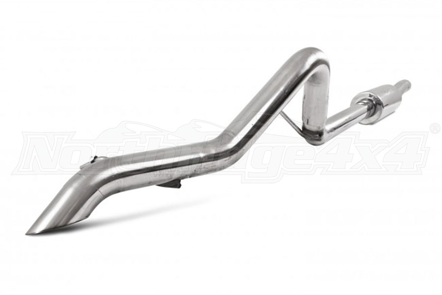 MBRP 2.5in Cat-Back Single Side Exhaust | Jeep Wrangler (JK) (00-06) (S5500409)