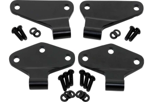 Kentrol 4-Pieces Body Door Hinge Set - Black  - JK 2Dr