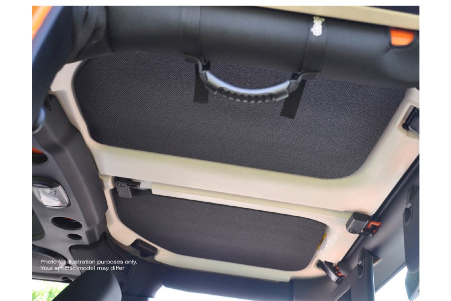 DEI Sound Deading Headliner Kit, White Original Finish - JK 4dr 07-10