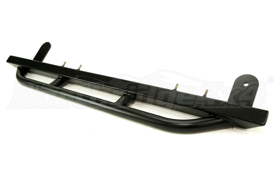 Rock Hard 4x4 Patriot Series Rocker Guards Tube Style - Angled Up - JK 2dr