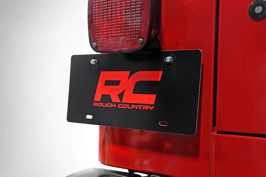 Rough Country License Plate Adapter  - TJ/LJ
