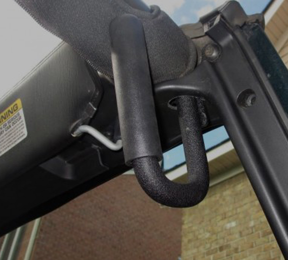 WD Automotive Grab Bars Front Black - LJ/TJ