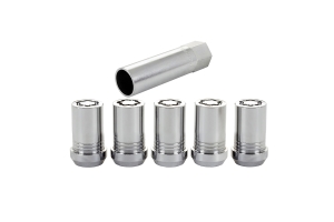 McGard 14x1.5 Tuner Cone Wheel Locks, Chrome 5 pieces