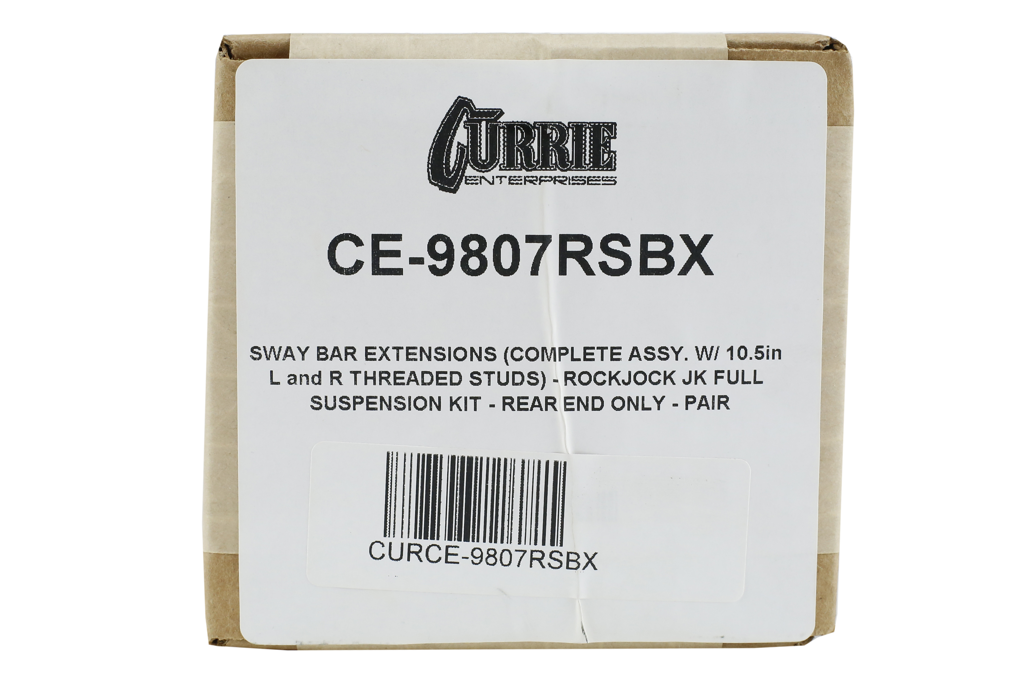 RockJock Adjustable Sway Bar Extended Endlinks Rear