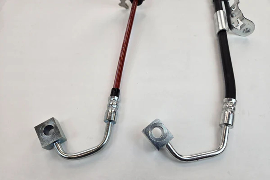 Clayton Off Road HD Front Brake Lines - 36in - JL/JT