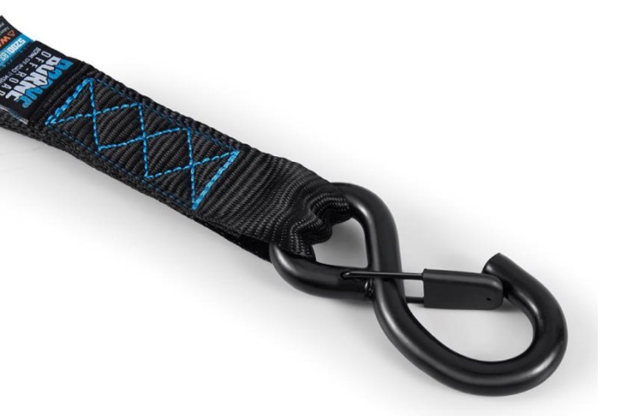 Borne Off-Road Heavy-Duty Ratchet Tie-Down Kit, 4-Pack, Blue