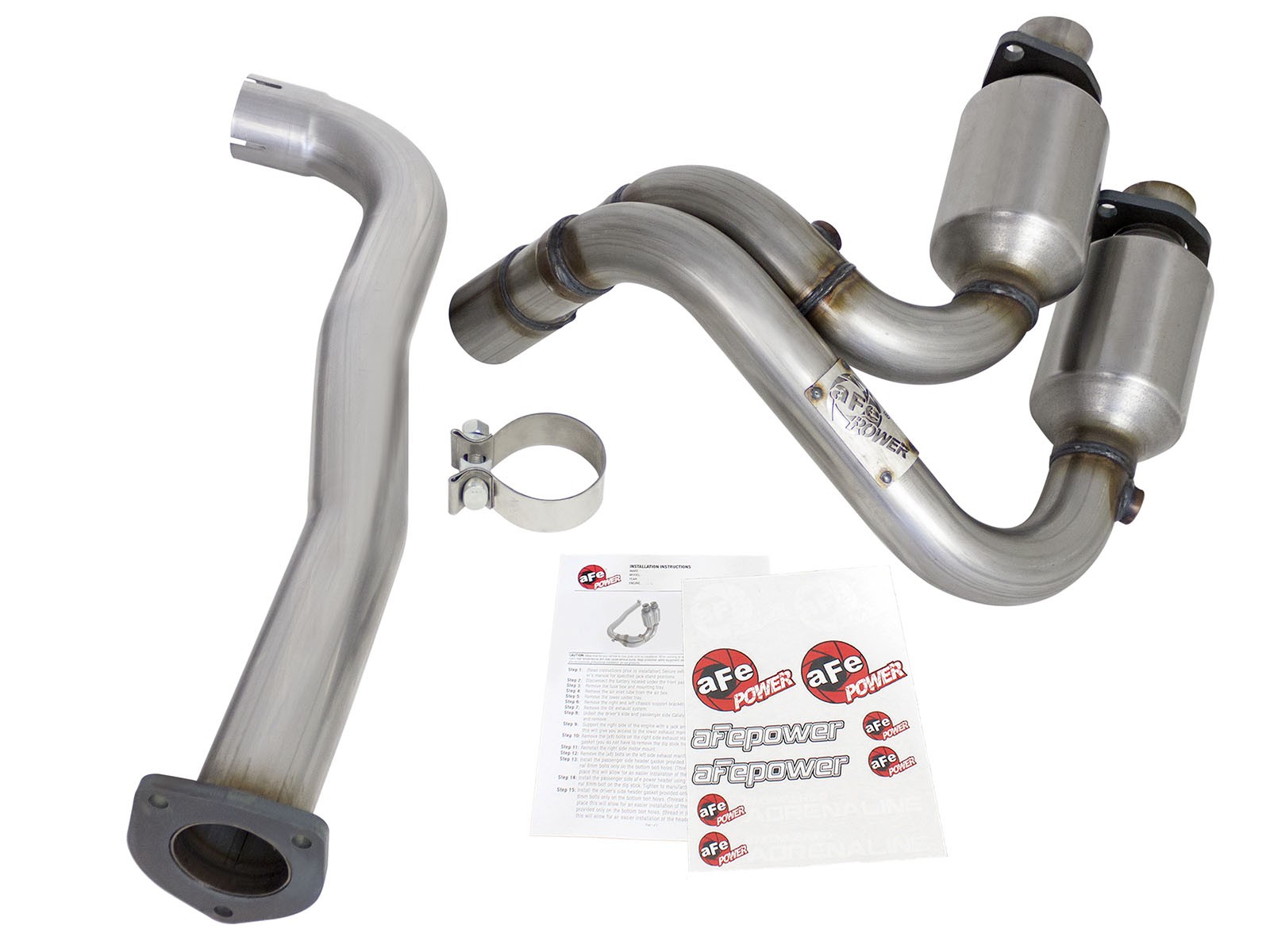 AFE Direct Fit Catalytic Converter Front - TJ 2000-03