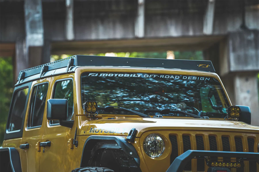 Motobilt Full Cab Roof Rack - JL 4DR