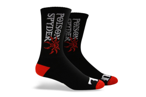 Poison Spyder Crew Socks Black