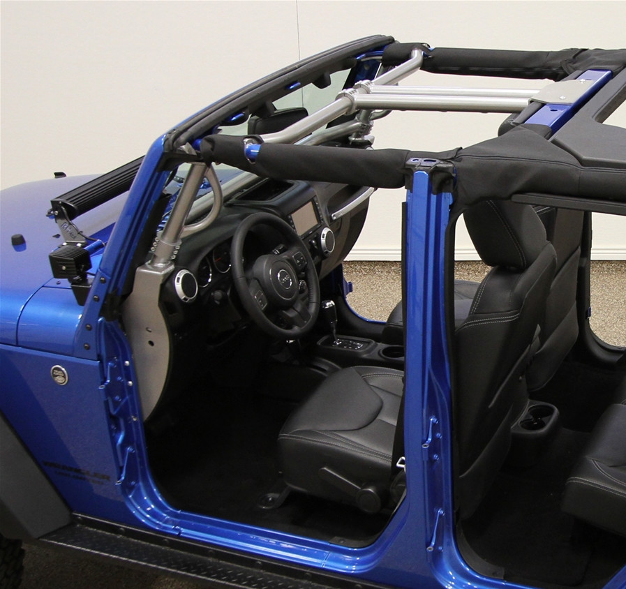 Rock Hard 4x4 4x4 Bolt-In Ultimate Sports Cage - JK 2007-10