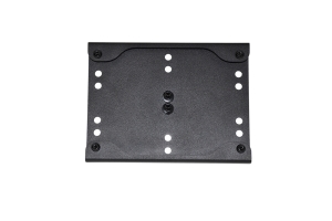 Kentrol Shackle Mounted License Plate Bracket - Textured Black 