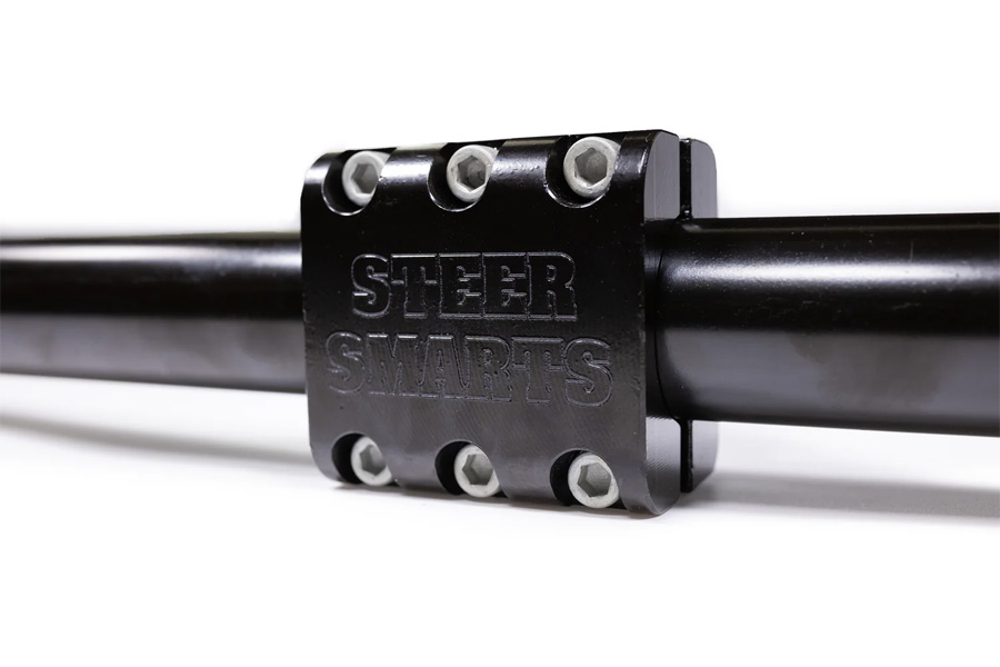 Steer Smarts Yeti XD Double Shear Hydro Assist 6-Bolt Tie Rod Clamp 1 5/8in - JT/JL/JK