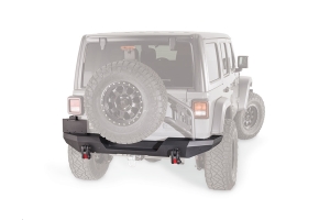 Warn Elite Series Rear Bumper - Not Compatible w/Tire Carrier - JL