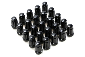 Pro Comp 5 Lug 1/2in Lug Nuts w/Valve Stems, Chrome 25 pieces