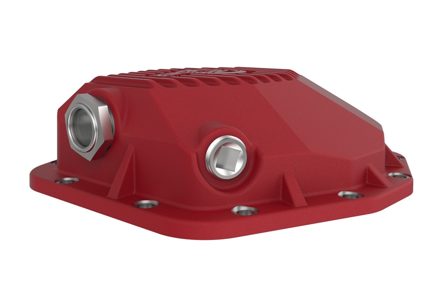 aFe POWER Pro Series D44 Rear Differential Cover w/ Machined Fins - Red   - 2020-23 JT