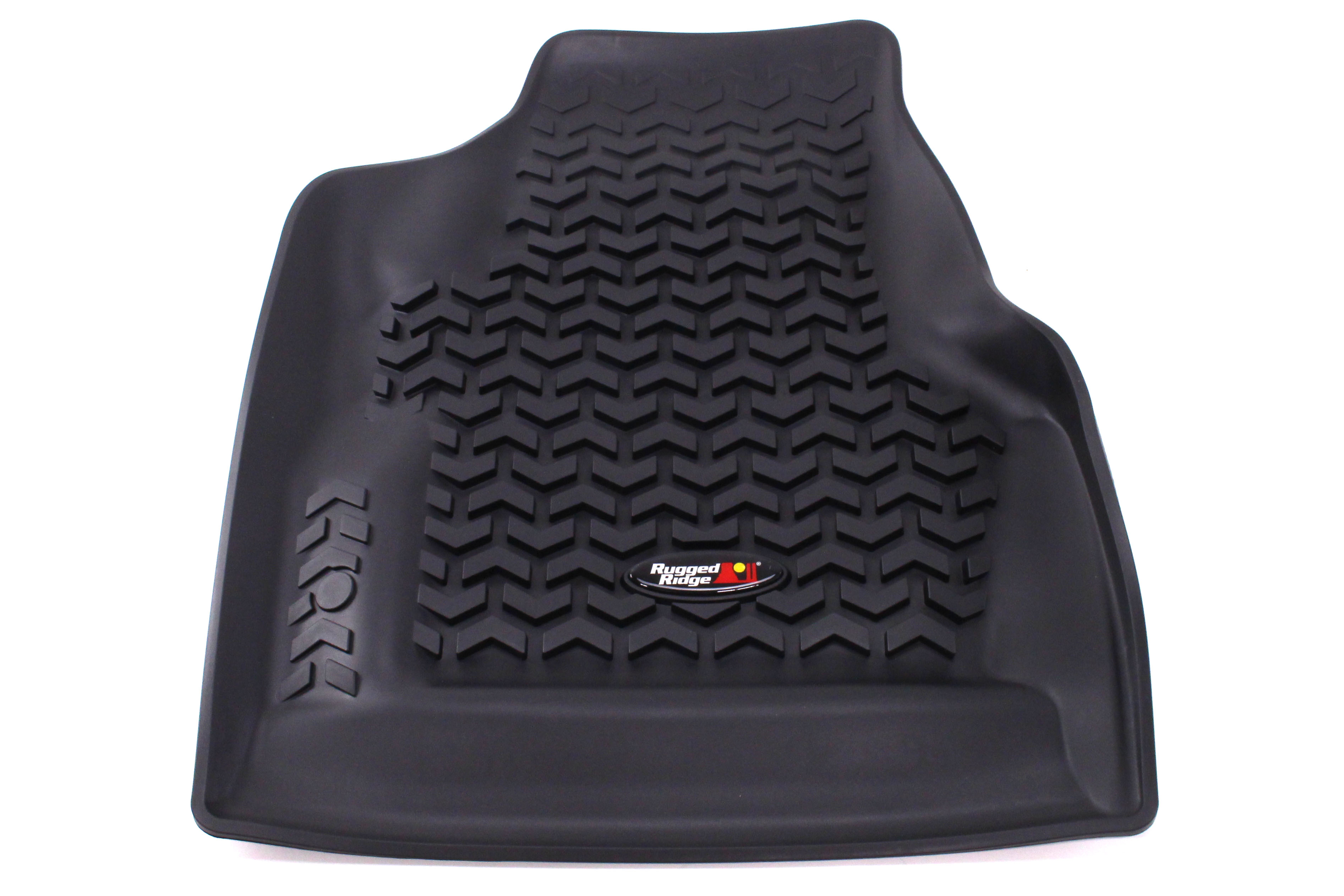 Rugged Ridge Front Floor Liner Black - LJ/TJ