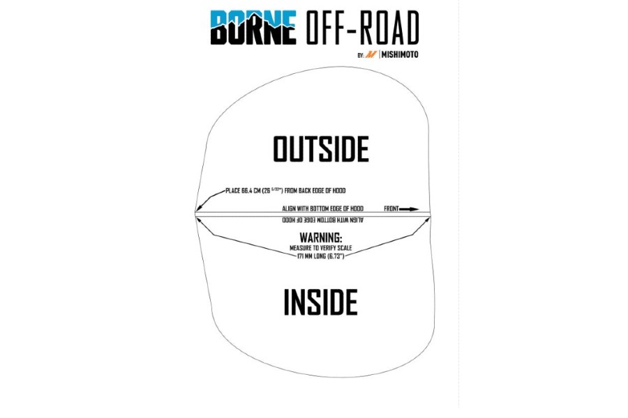 Borne Off-Road Snorkel, Primer Gray  - JL/JT