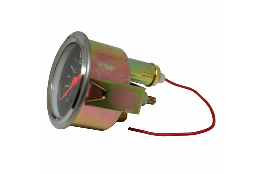 Bulldog Winch 0-150PSI Dual Air Pressure Gauge - 2in Analog Mechanical - Lighted