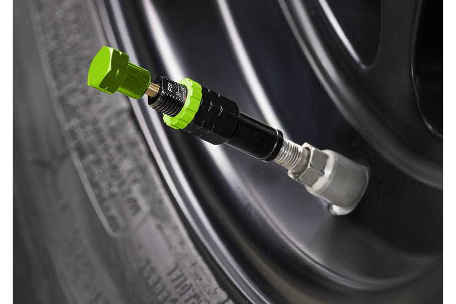 Up Down Air 4 Piece Adjustable Tire Deflator and Storage Bag - PSI 10-30 Kit   