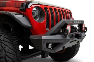 Bestop Front Modern Profile Bumper - Matte Black - JT/JL