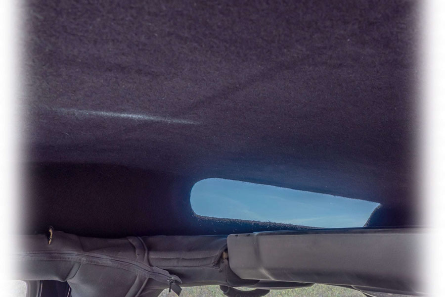 Turn Offroad Safari Style Hard Top, White Gel Coat w/ Insulated Black Foam Headliner - JK 2DR