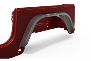 Motobilt Rear Double Arch 4in Fender Flare Set - Bare - LJ/TJ